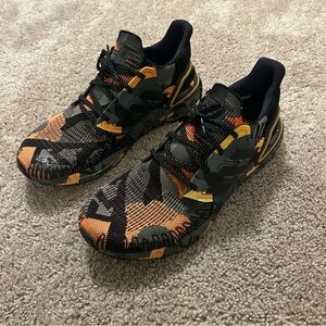 Adidas Ultraboost 20 Geometric Pack Black Signal Orange Men’s Size 12